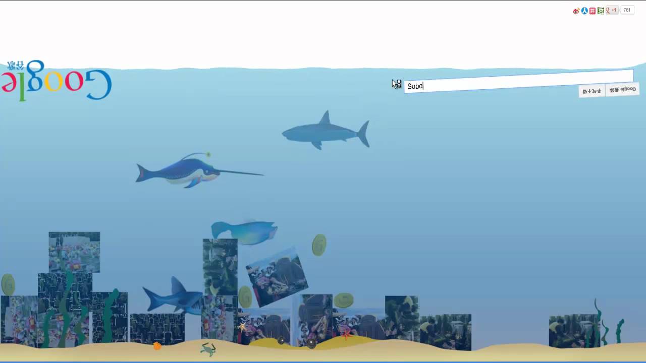 How can I play Google underwater?