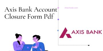 Axis Bank Account Closure Form pdf Download