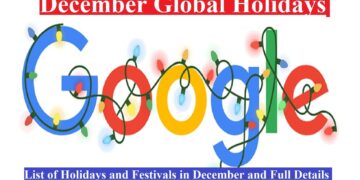 December Global Holidays 2022, Check Complete LIst