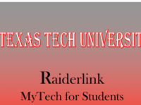How To Sign-in & Set Up Account raiderlink TTU (Texas Tech University) ?